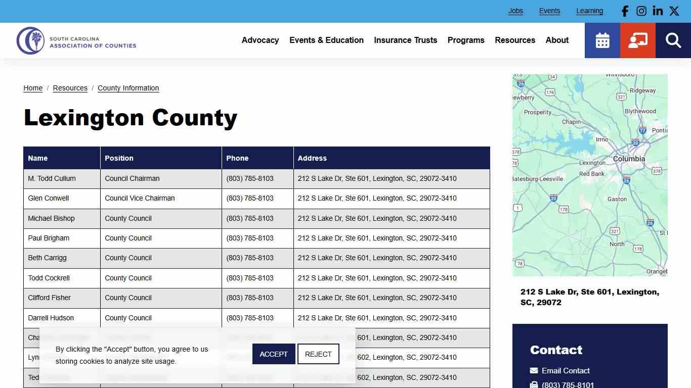Lexington County | South Carolina Association of Counties